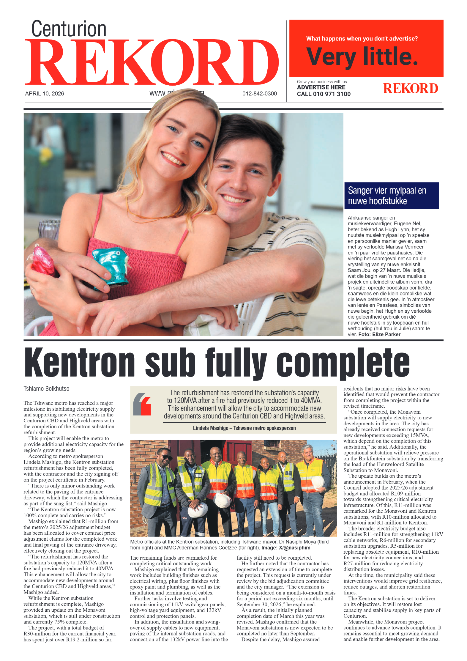 Rekord Centurion 10 April 2026 page 3