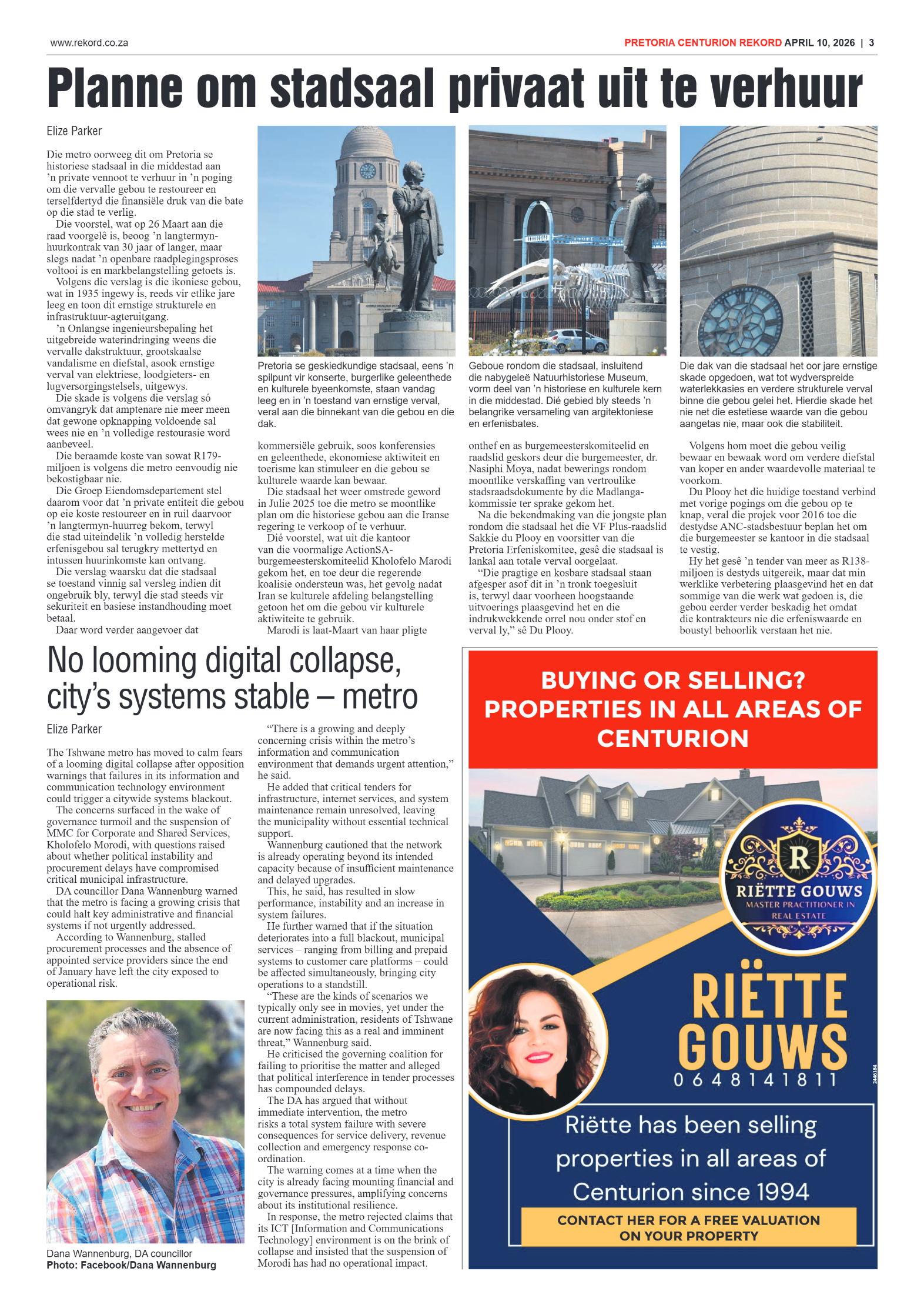 Rekord Centurion 10 April 2026 page 5