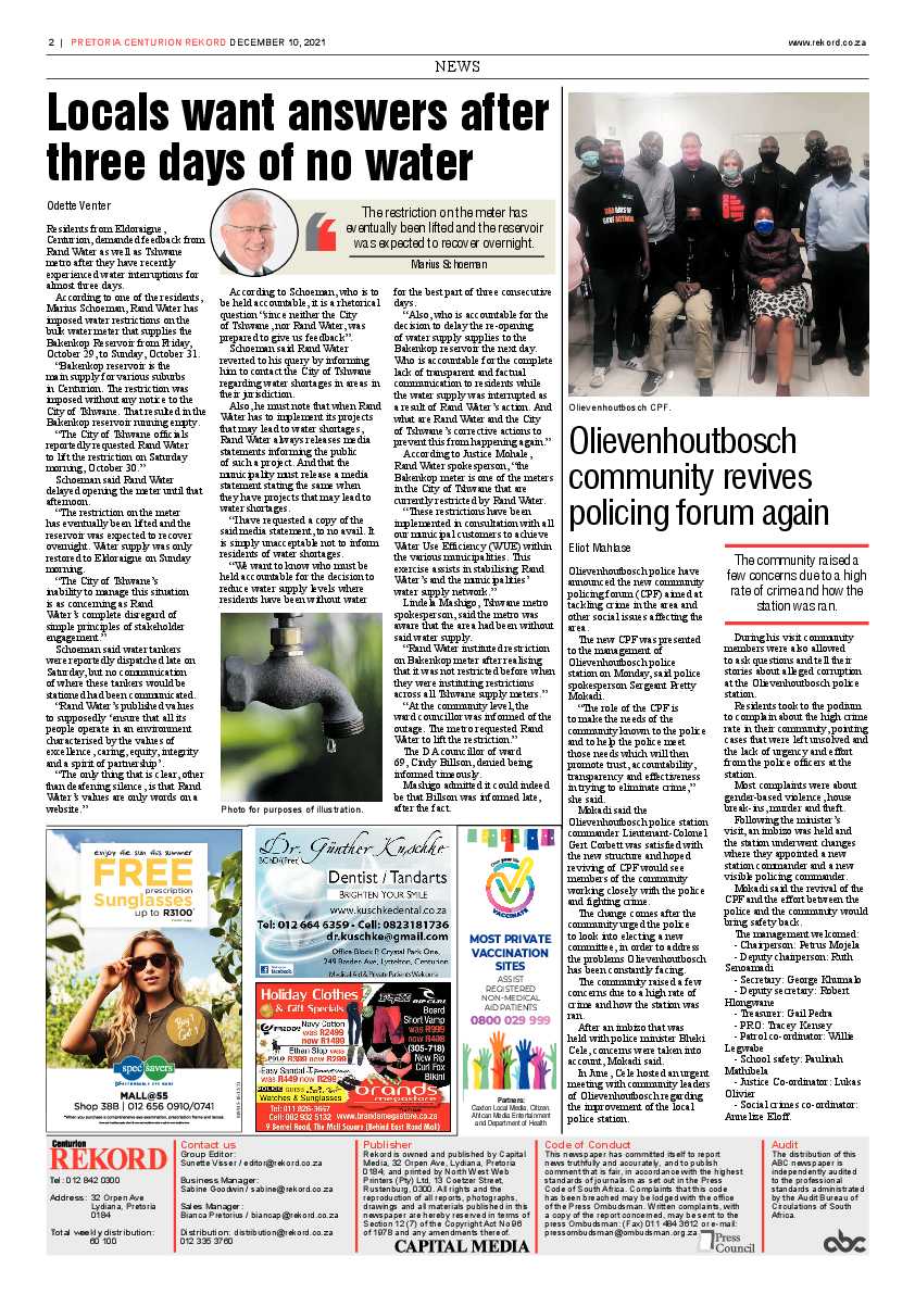 Rekord Centurion 10 December 2021 page 4