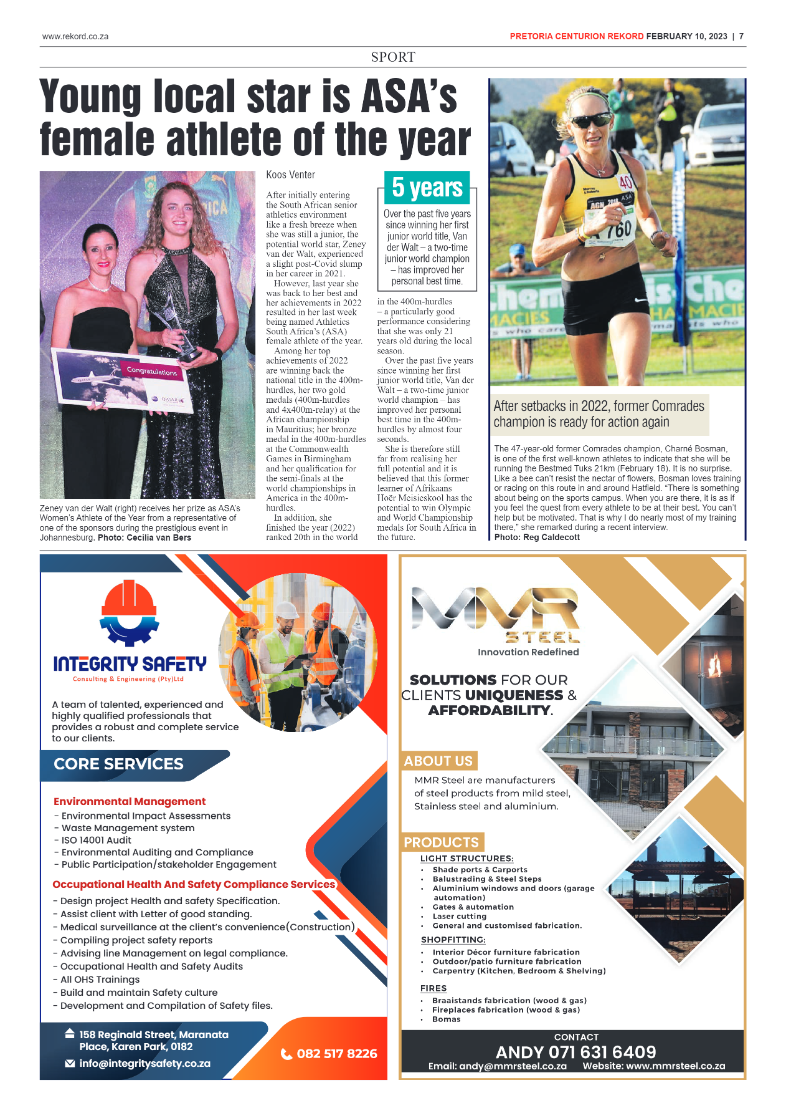Rekord  Centurion 10 February 2023 page 7