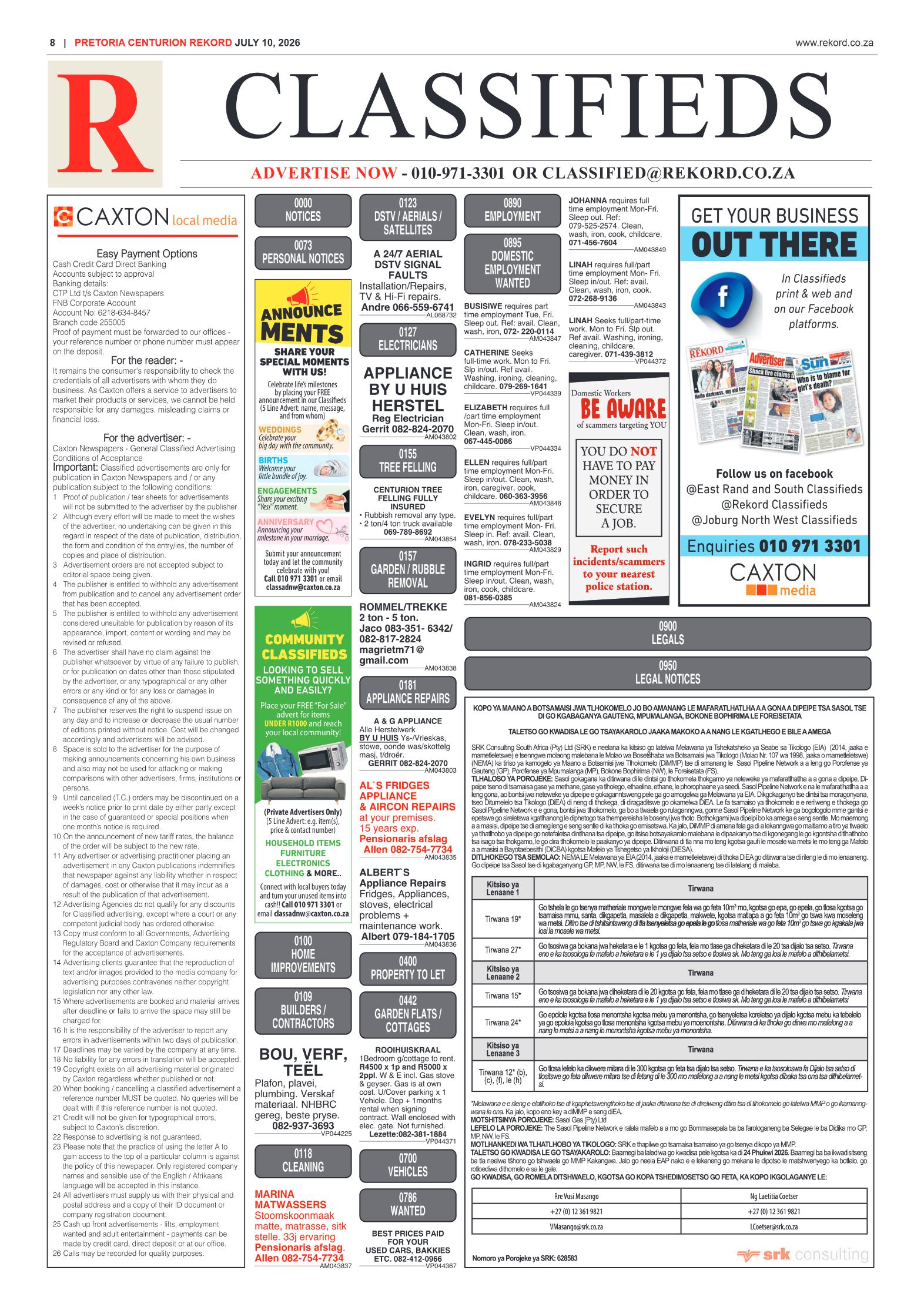 Rekord Centurion 10 July 2026 page 10
