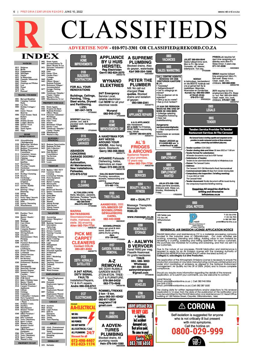 Rekord Centurion 10 June 2022 page 6
