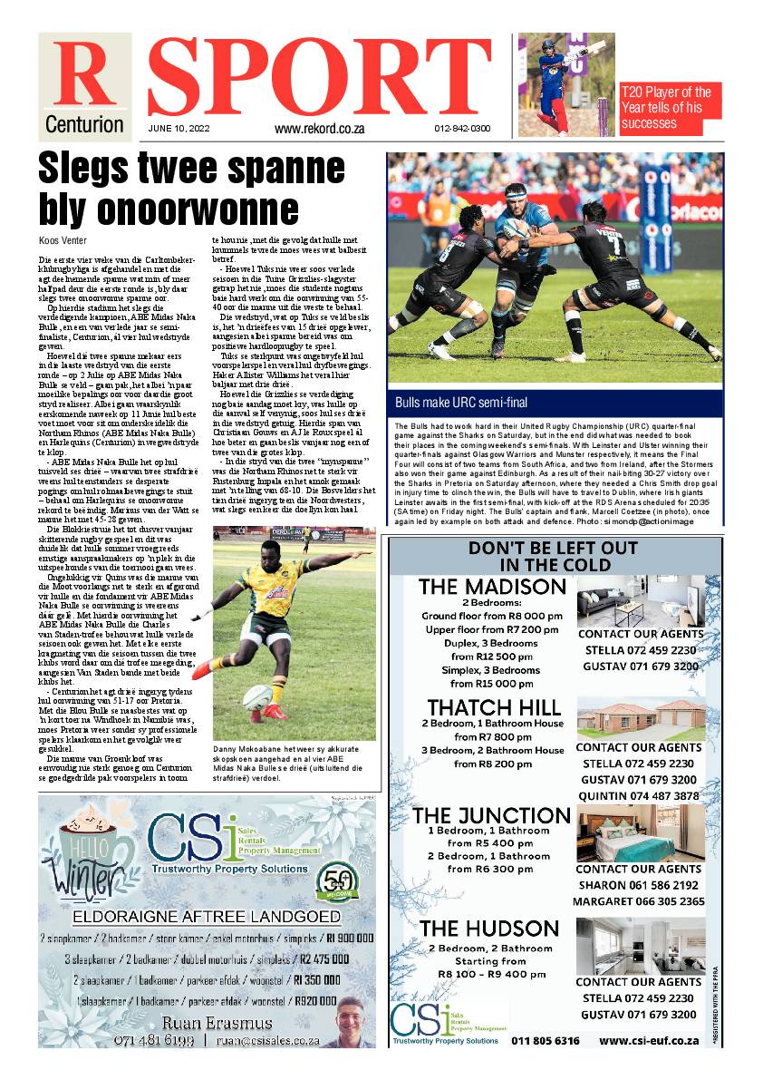 Rekord Centurion 10 June 2022 page 8