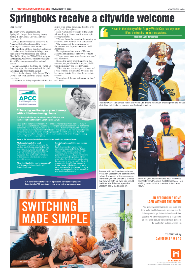 Rekord Centurion 10 November 2023 page 10