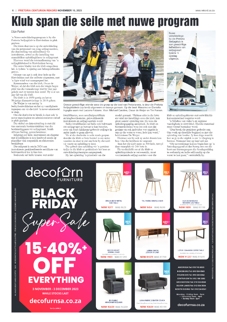 Rekord Centurion 10 November 2023 page 6