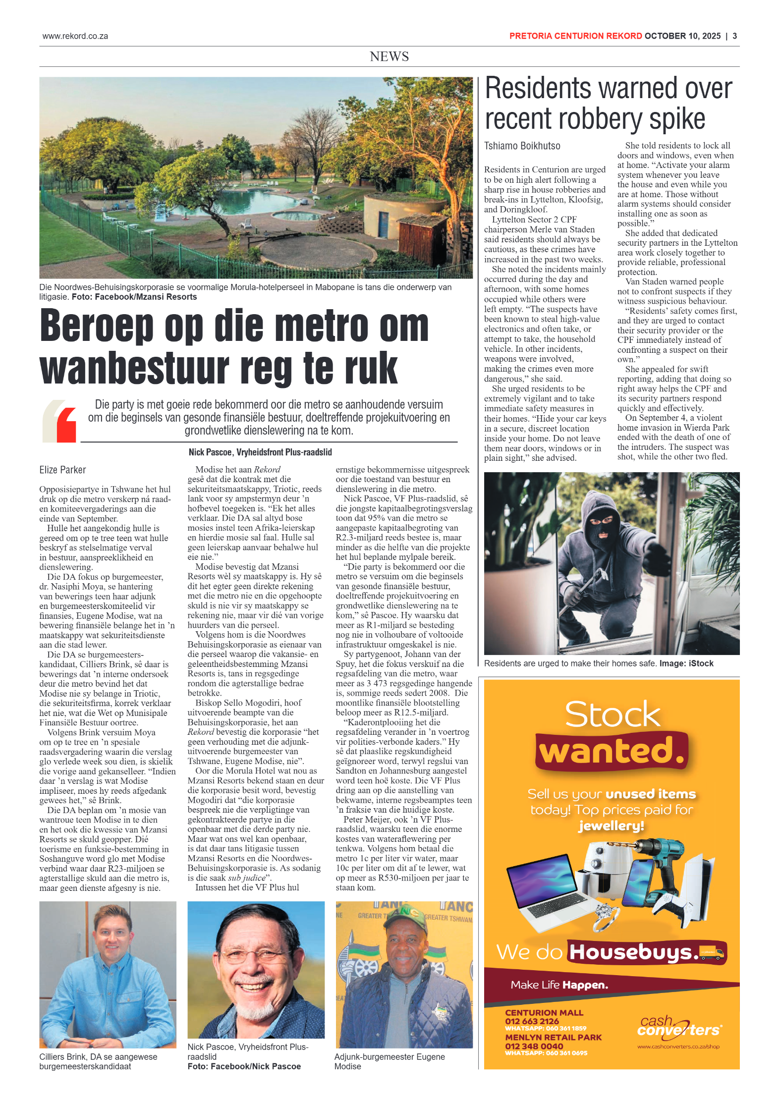 Rekord Centurion 10 October 2025 page 5