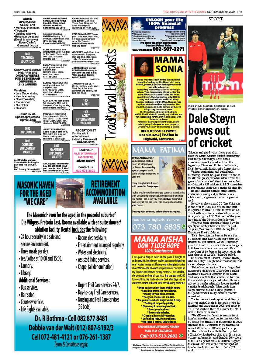 Rekord Centurion 10 September 2021 page 11