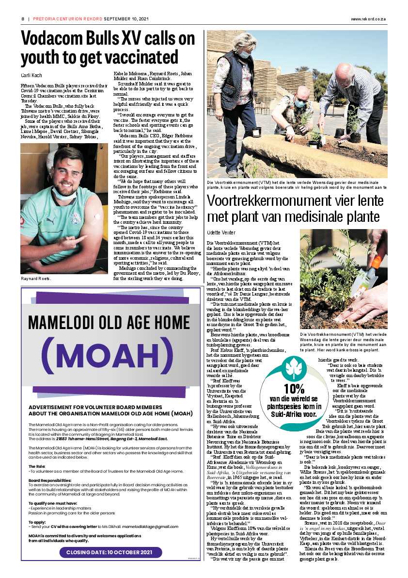 Rekord Centurion 10 September 2021 page 8