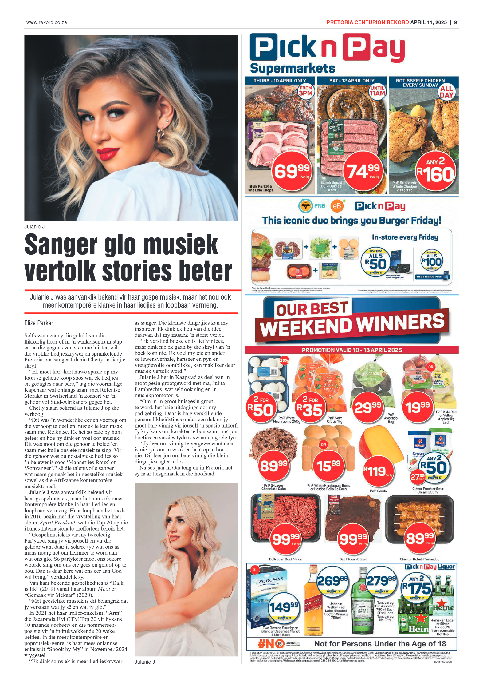 Rekord Centurion 11 April 2025 page 11