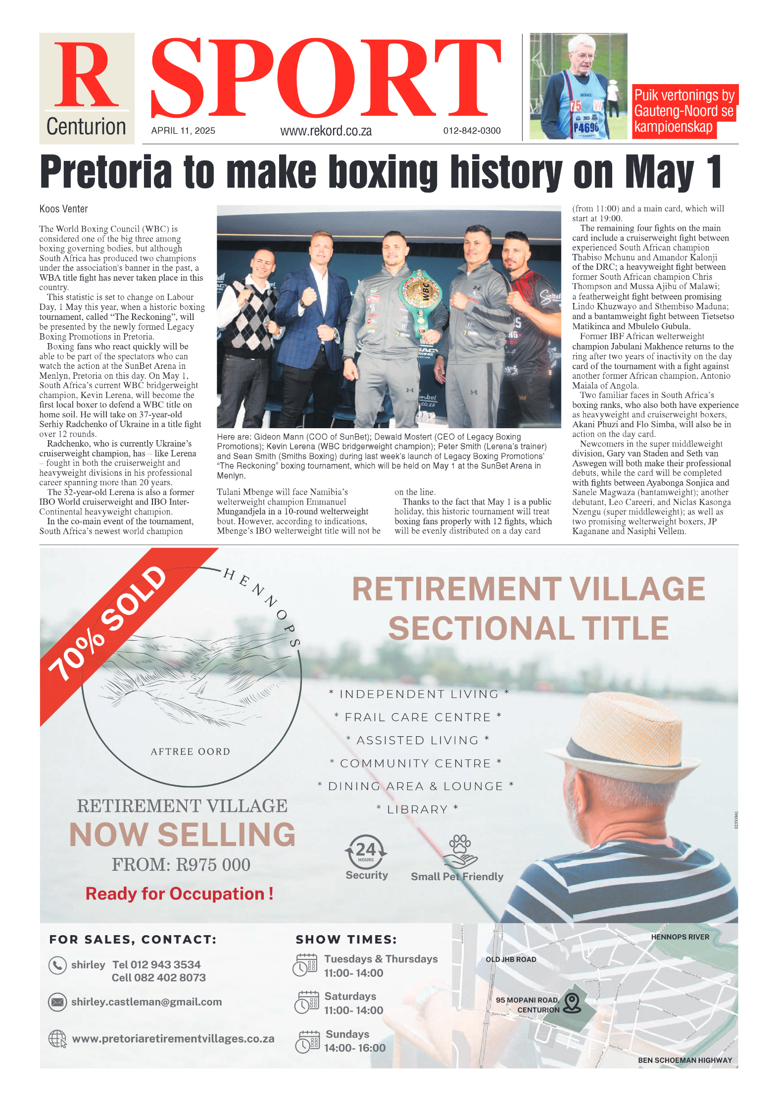 Rekord Centurion 11 April 2025 page 14
