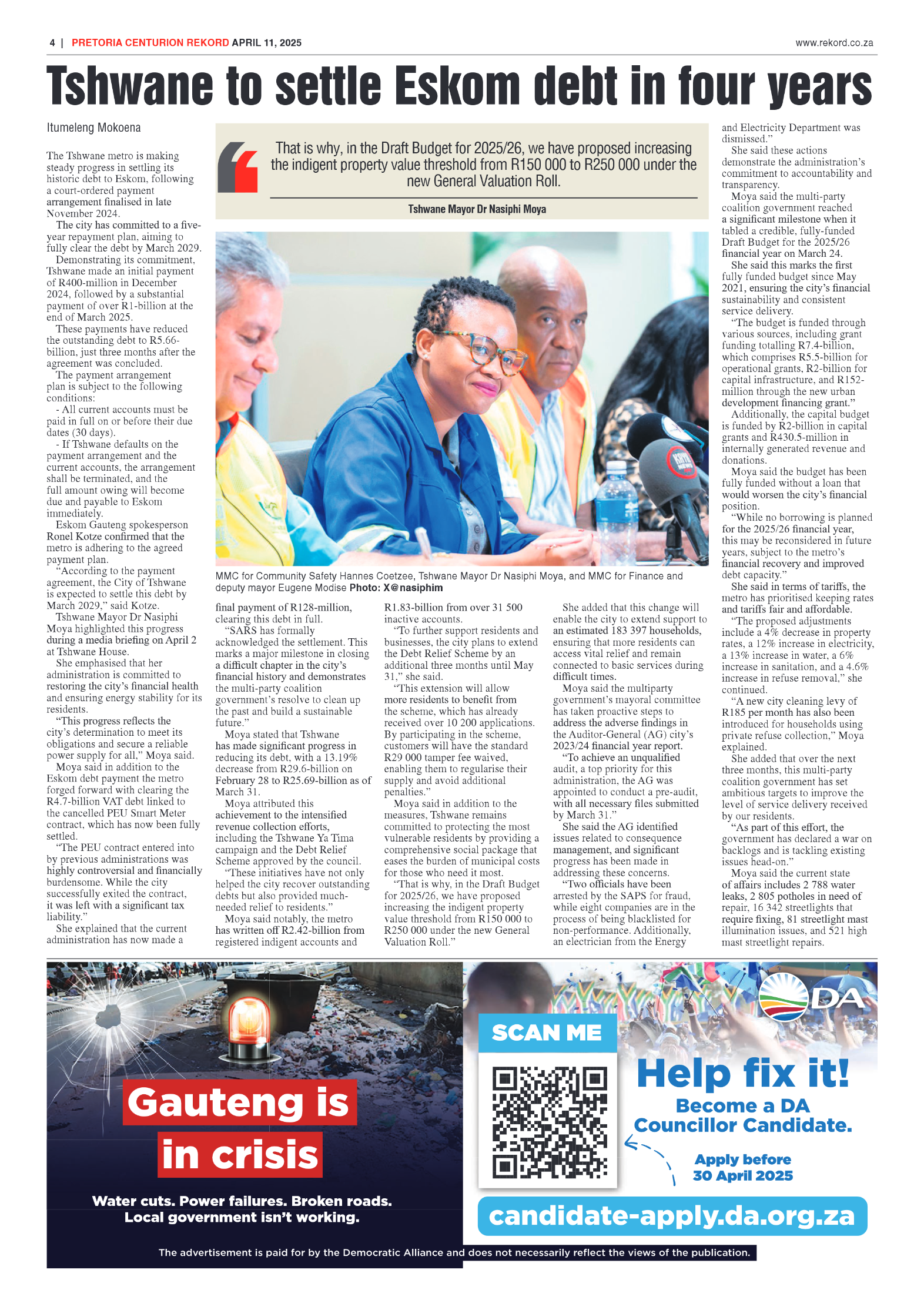 Rekord Centurion 11 April 2025 page 6
