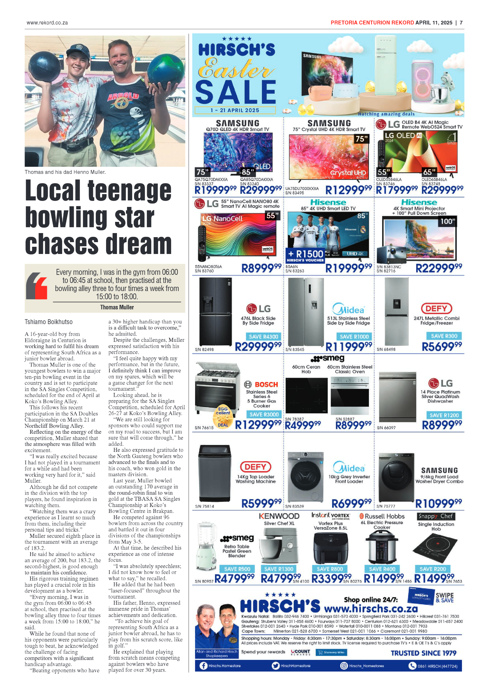 Rekord Centurion 11 April 2025 page 9
