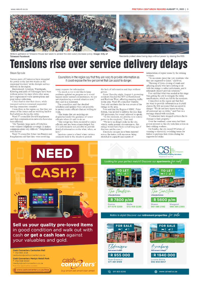Rekord Centurion 11 August 2023 page 3