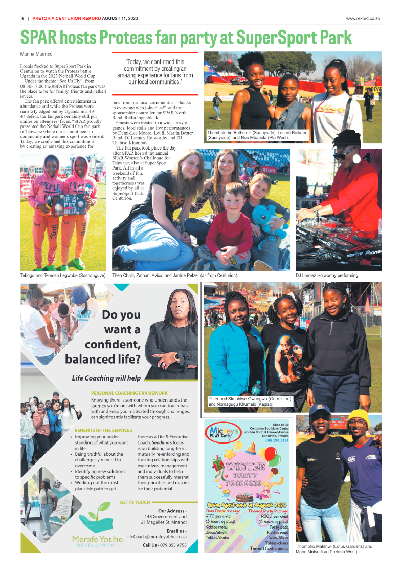 Rekord Centurion 11 August 2023 page 6