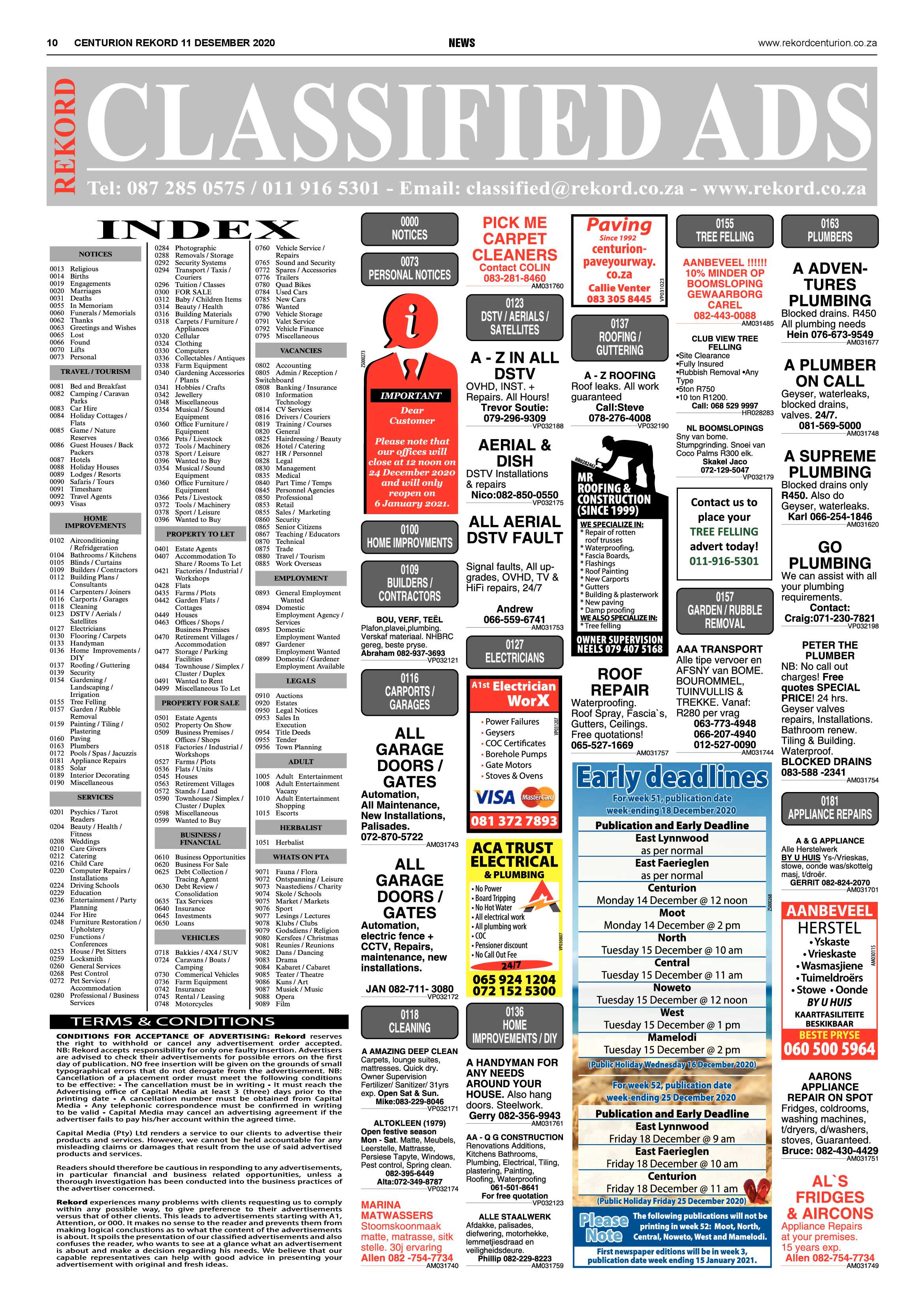 Rekord Centurion 11 December 2020 page 10
