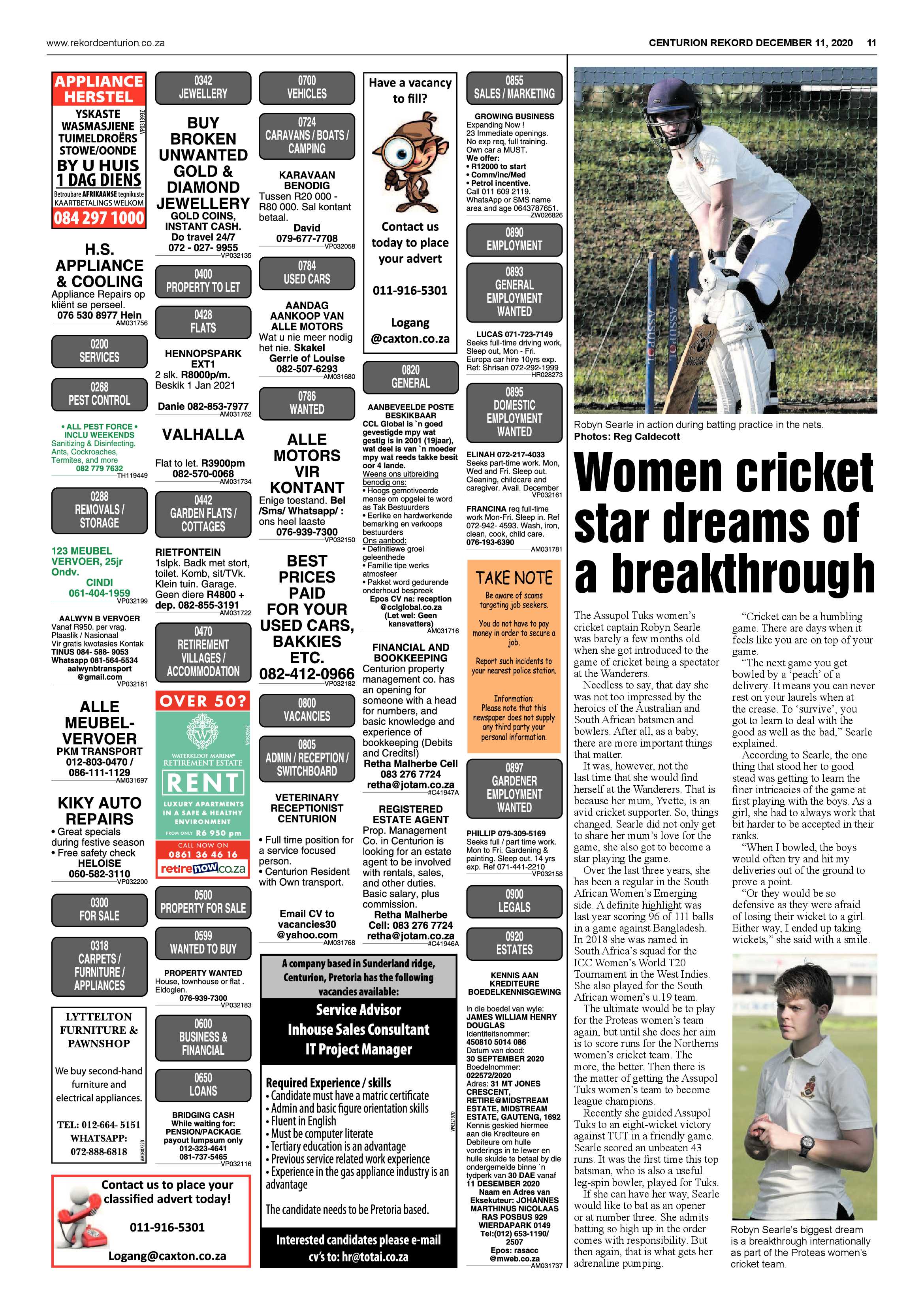 Rekord Centurion 11 December 2020 page 11