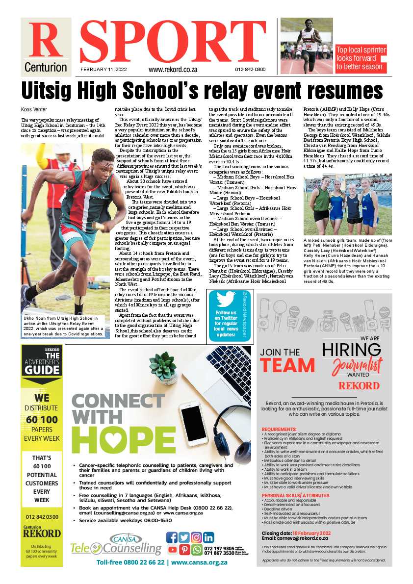 Rekord Centurion 11 February 2022 page 12