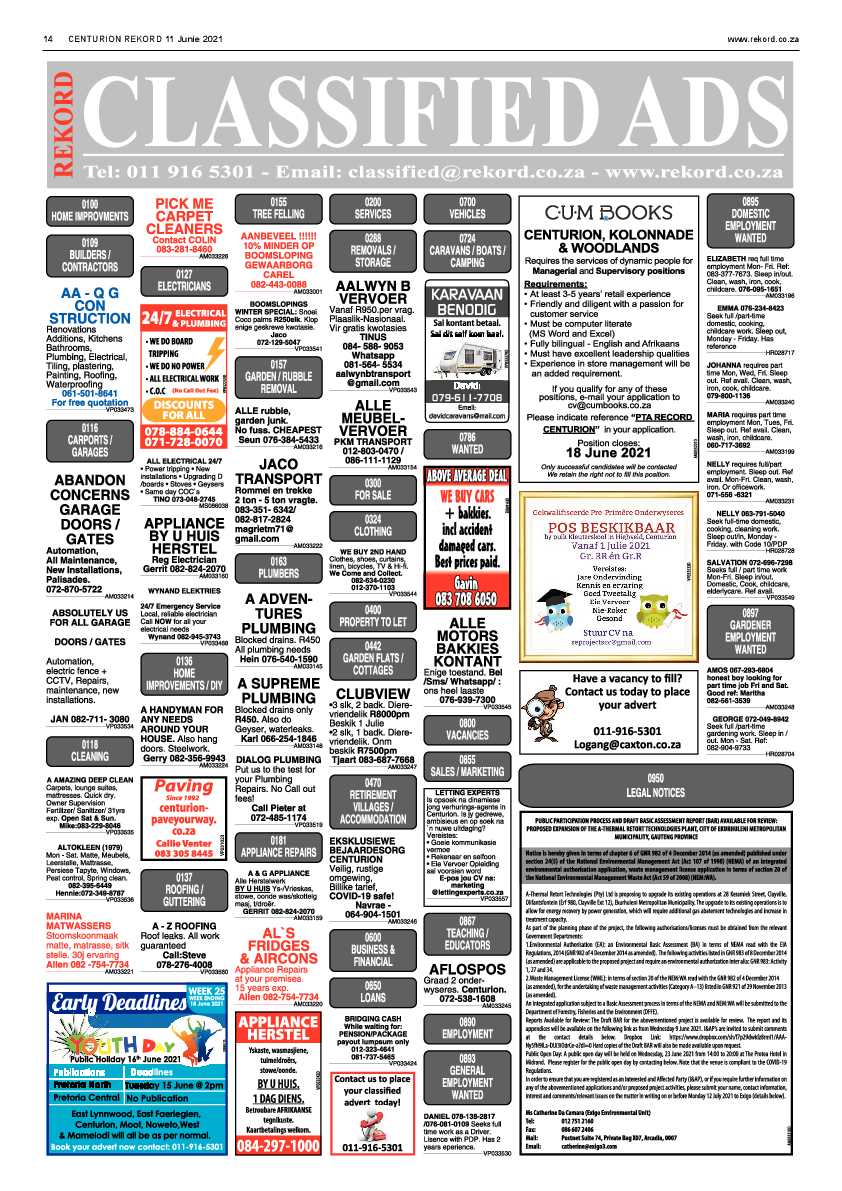 Rekord Centurion 11 June 2021 page 14