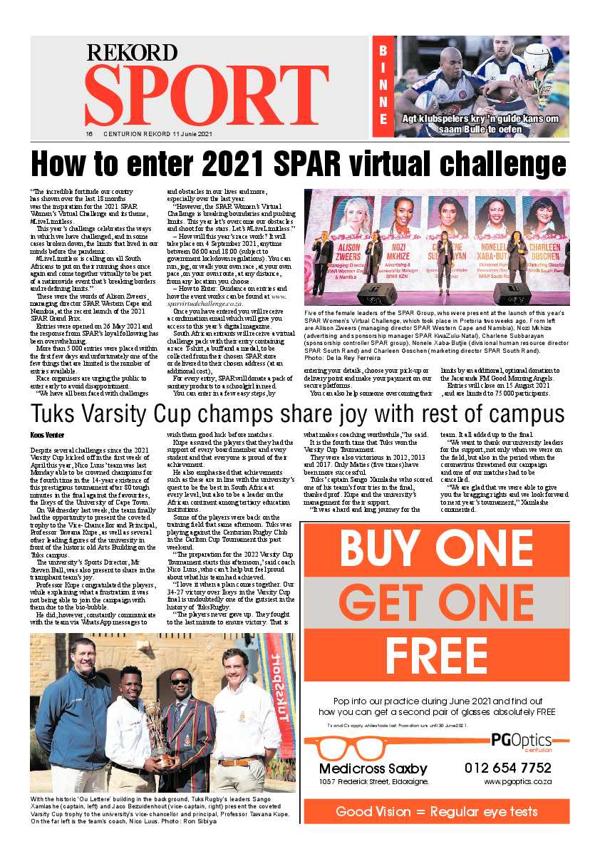 Rekord Centurion 11 June 2021 page 16