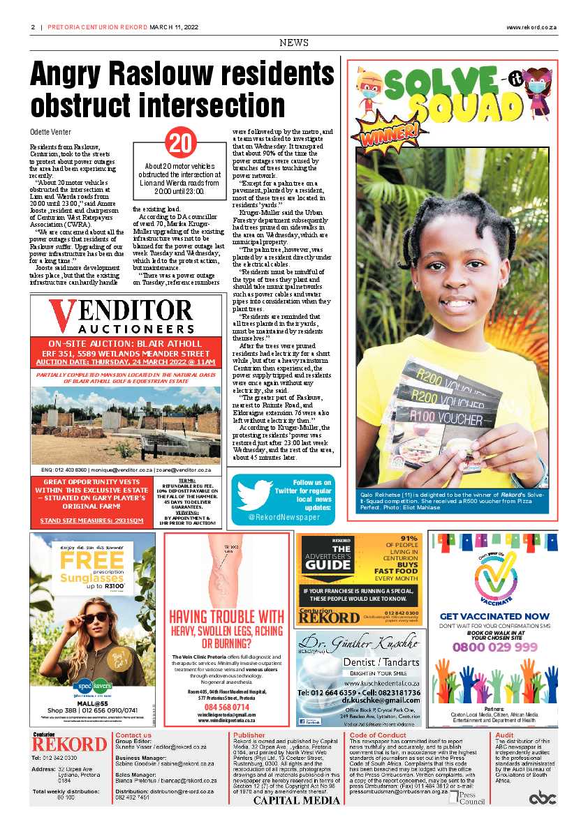 Rekord Centurion 11 March 2022 page 2