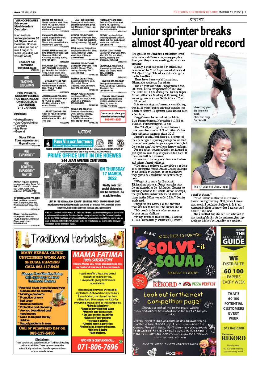 Rekord Centurion 11 March 2022 page 7