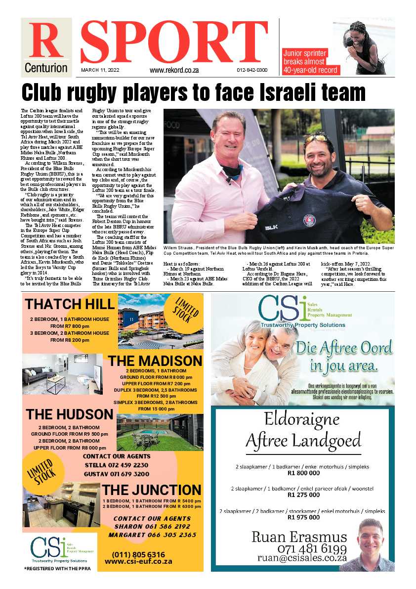 Rekord Centurion 11 March 2022 page 8
