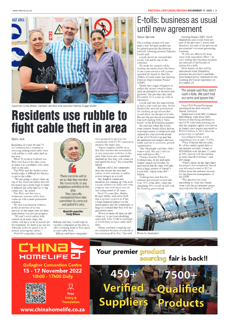Rekord Centurion 11 November 2022 page 3