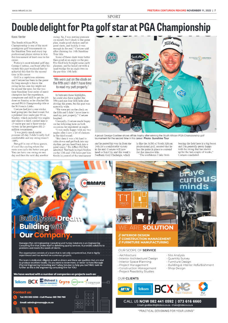 Rekord Centurion 11 November 2022 page 7