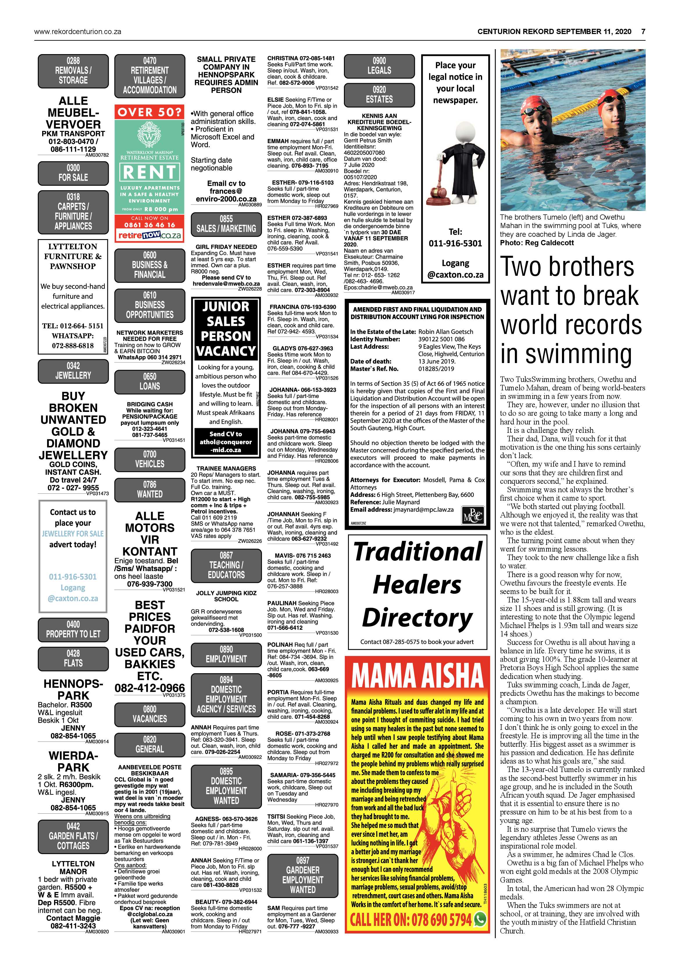 Rekord Centurion 11 September 2020 page 7