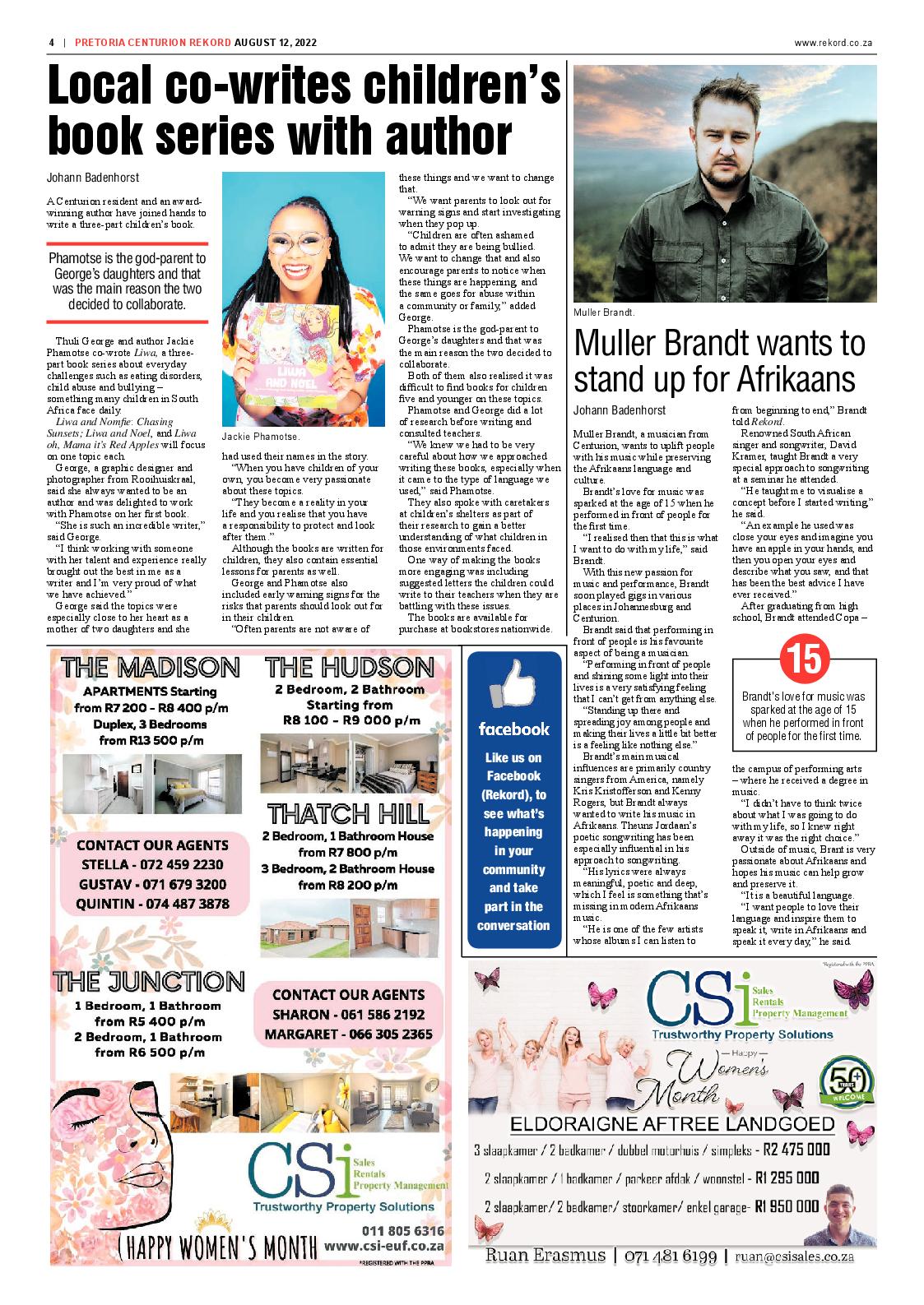 Rekord Centurion 12 August 2022 page 4