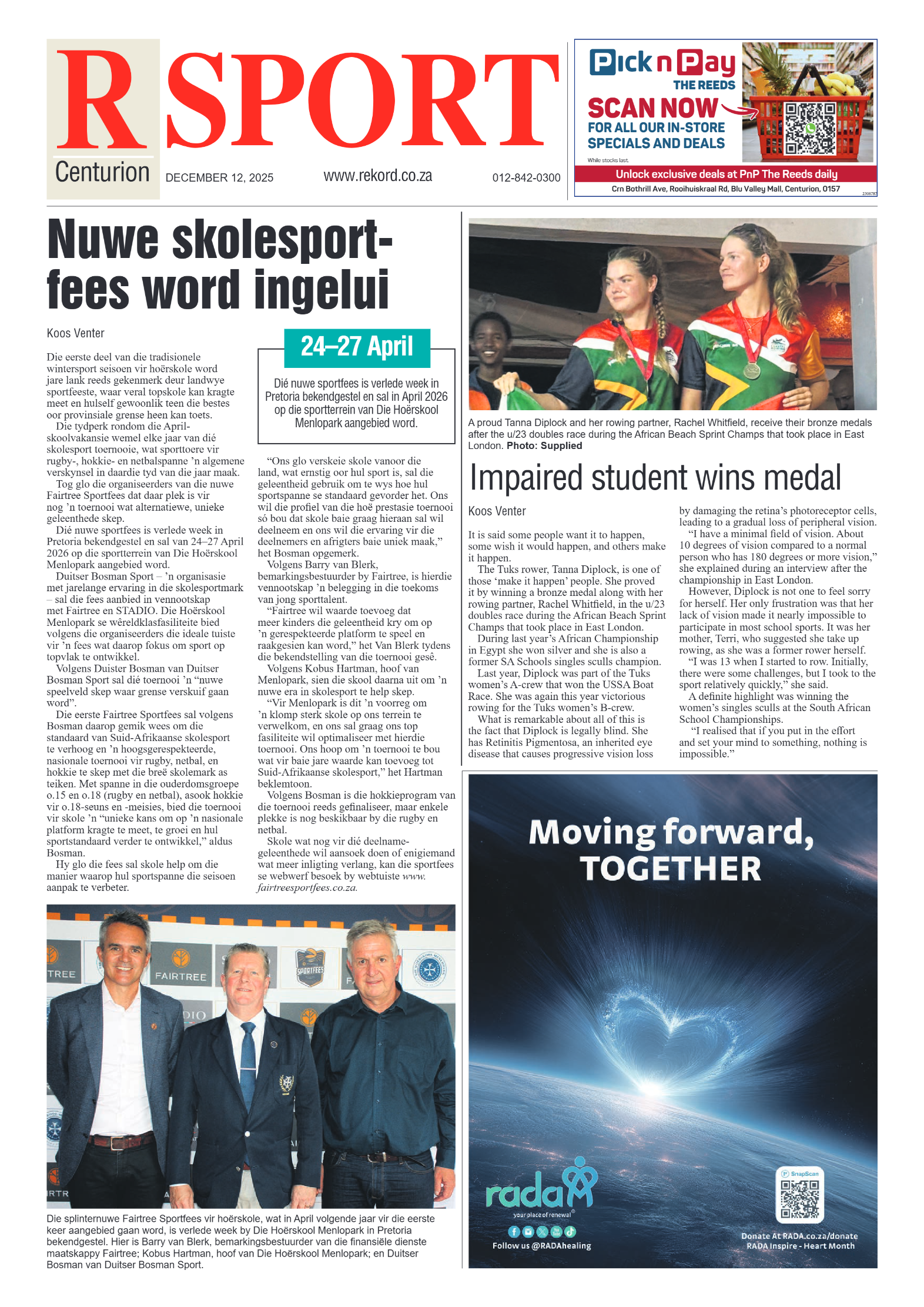 Rekord Centurion 12 December 2025 page 14