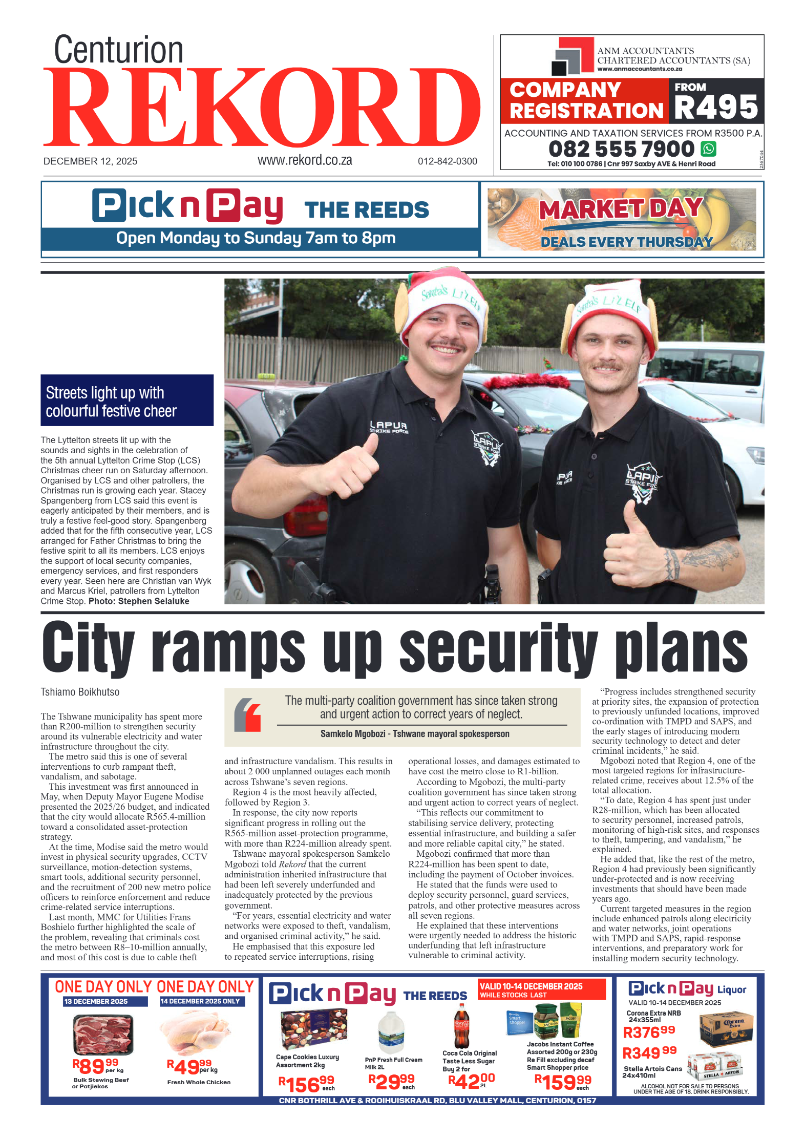 Rekord Centurion 12 December 2025 page 3