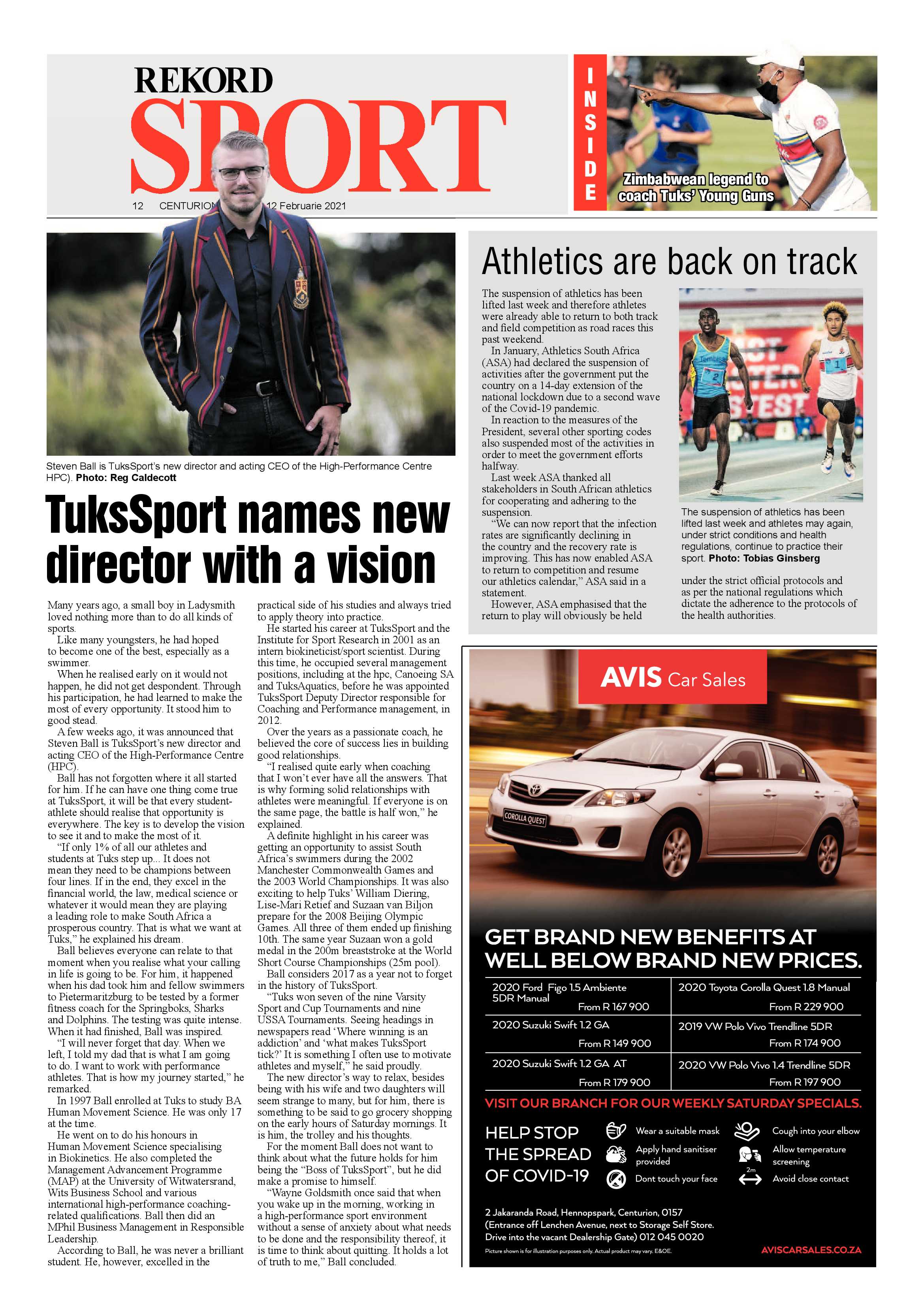 Rekord Centurion 12 February 2021 page 12