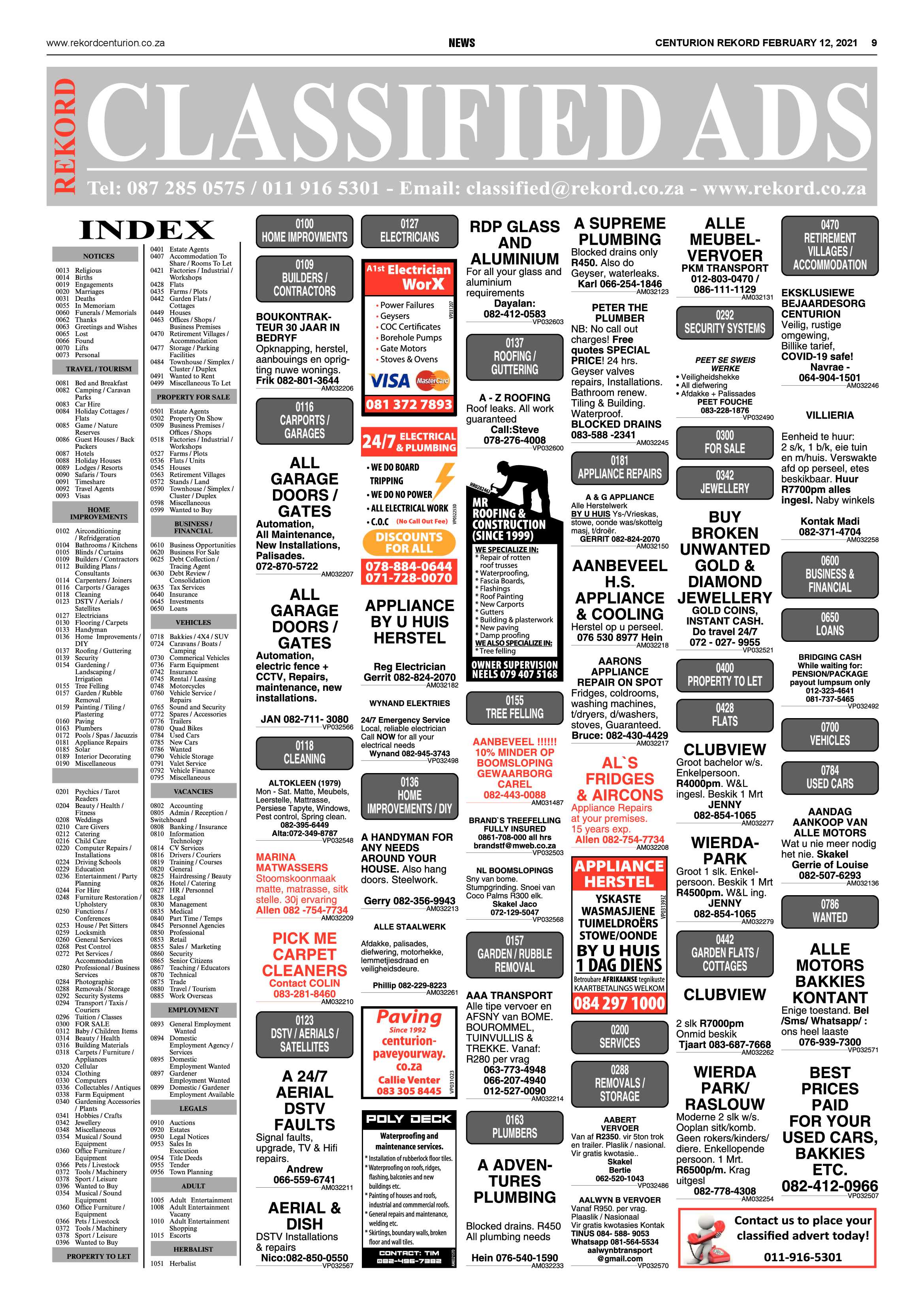 Rekord Centurion 12 February 2021 page 9