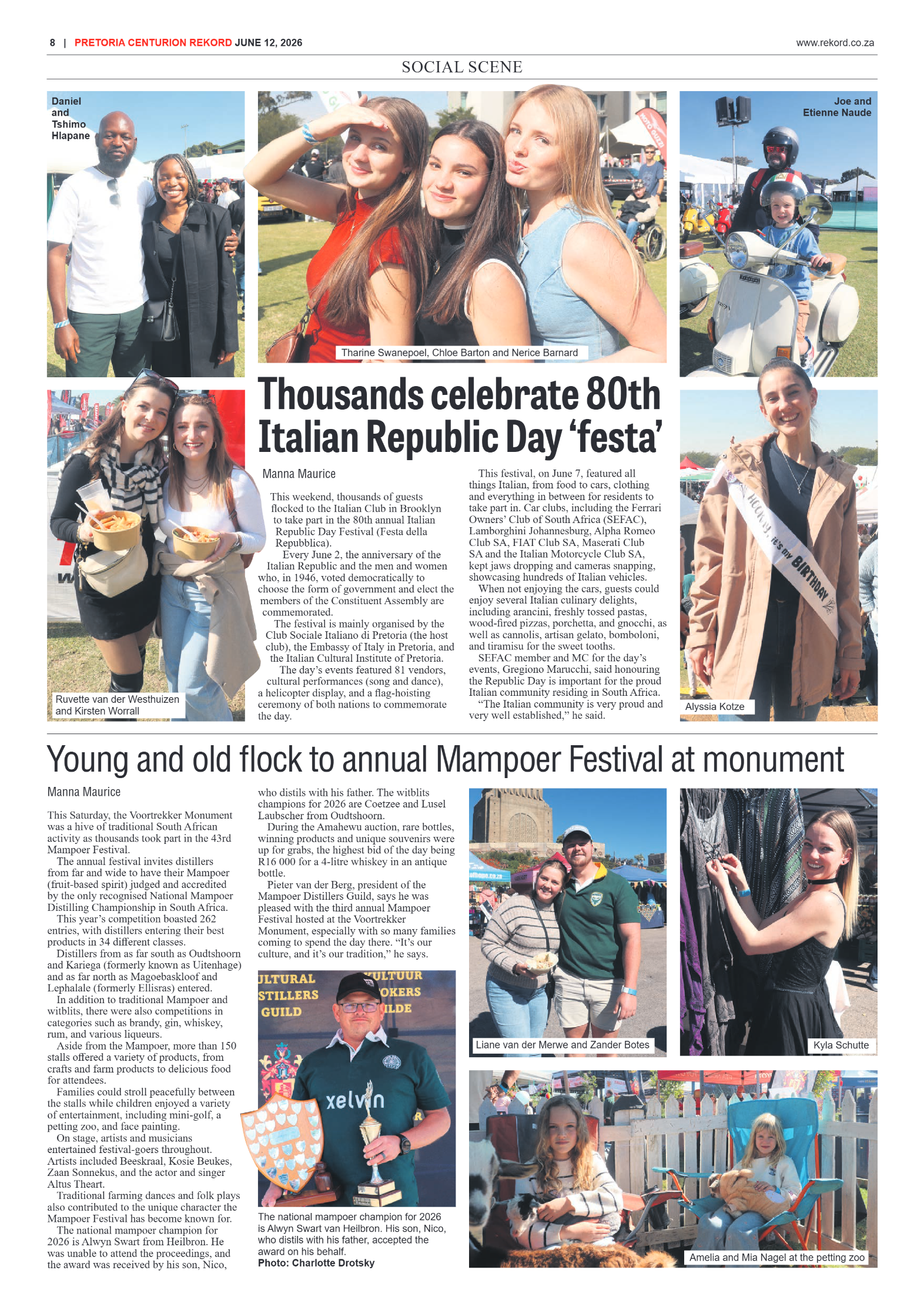 Rekord Centurion 12 June 2026 page 10