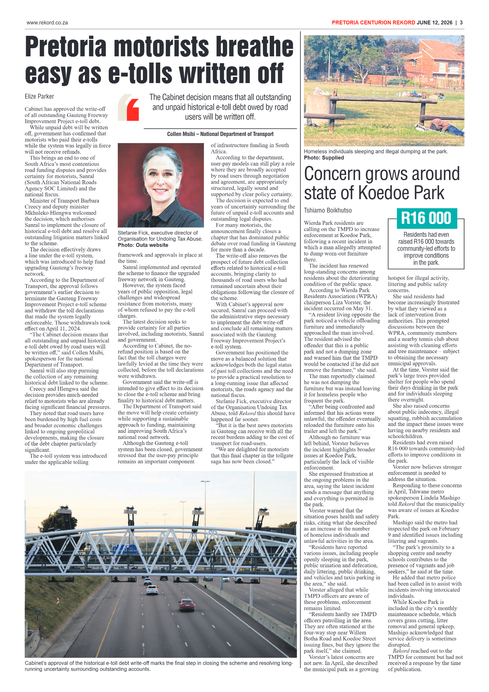 Rekord Centurion 12 June 2026 page 5