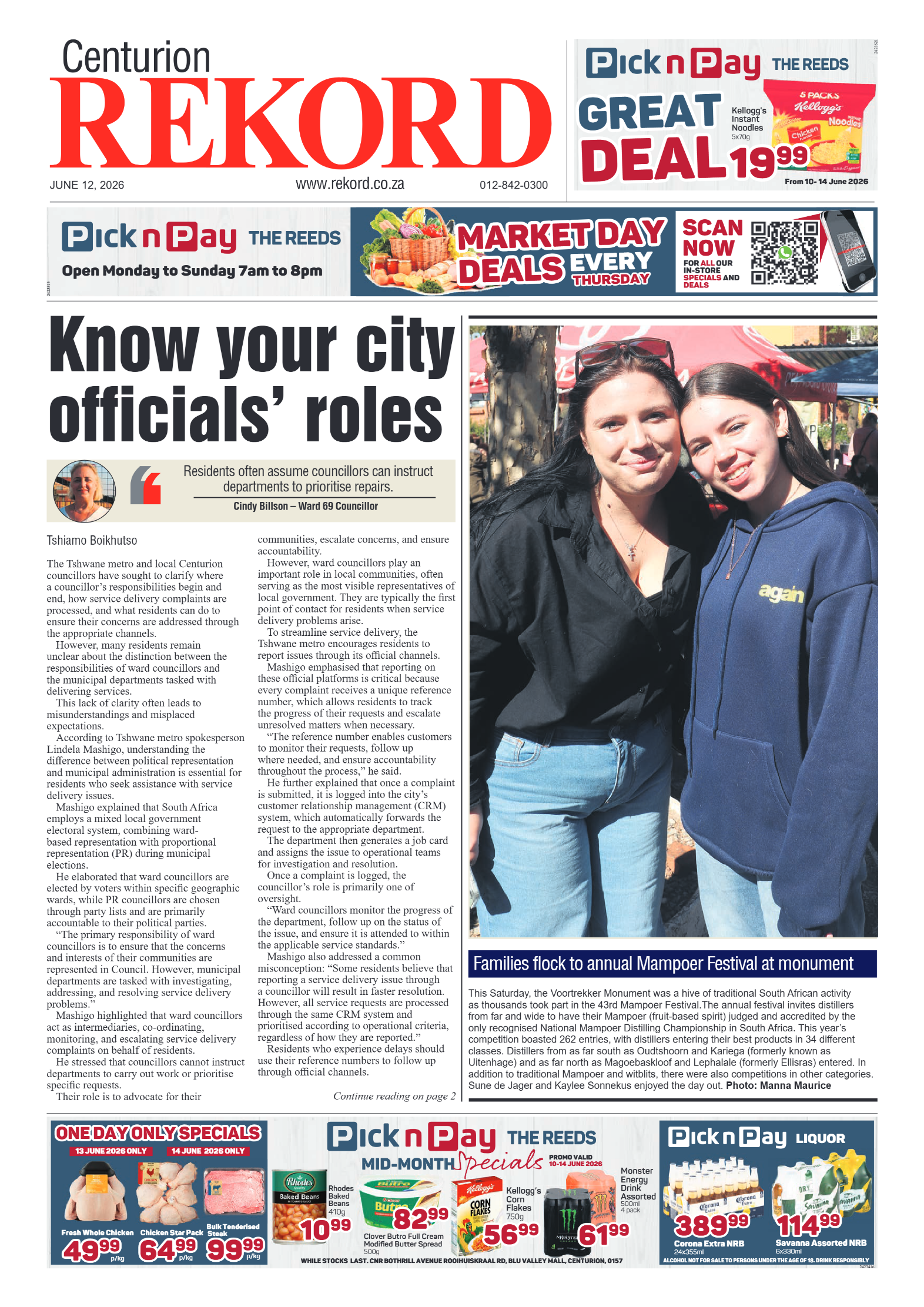 Rekord Centurion 12 June 2026 page 3