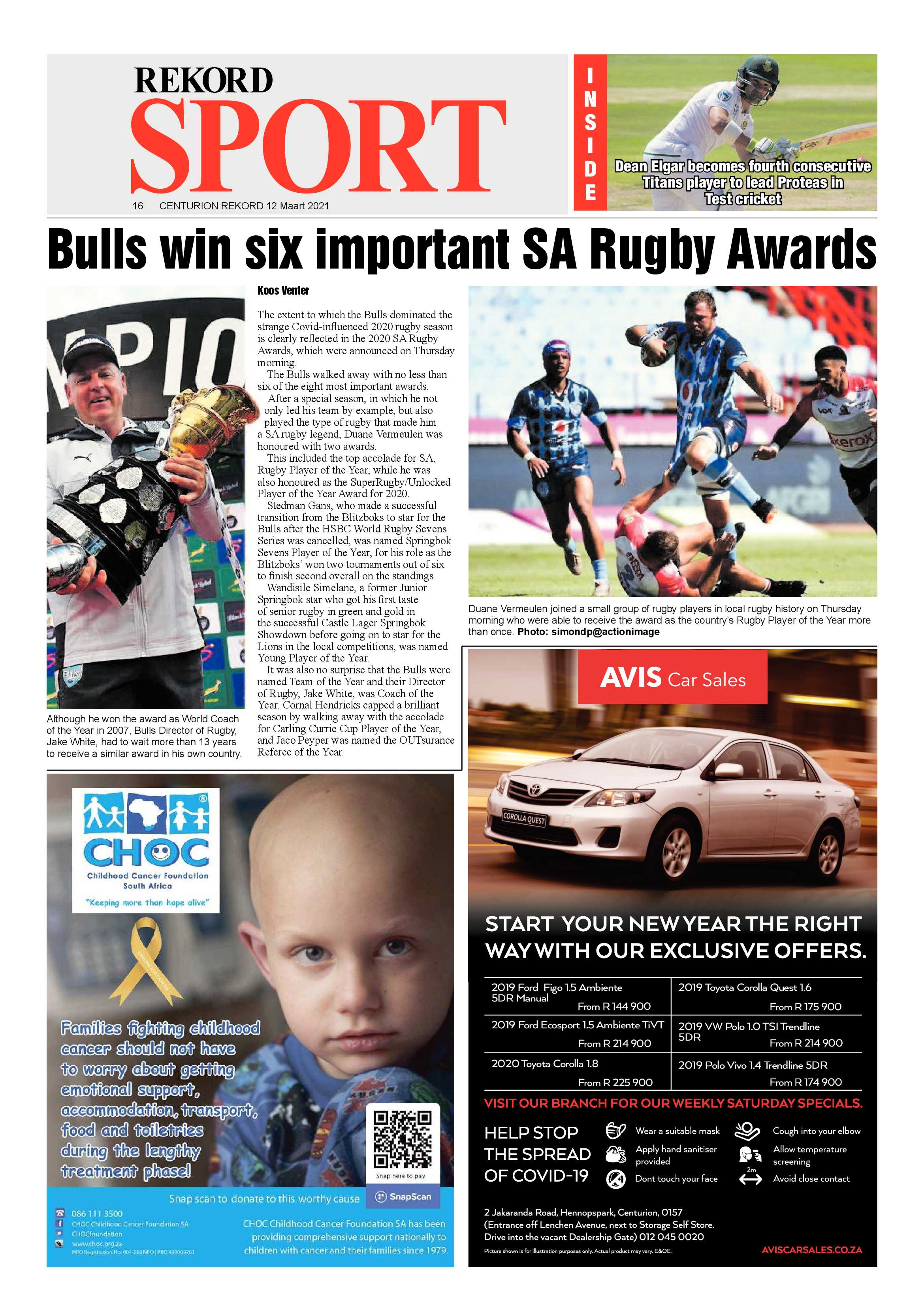 Rekord Centurion 12 March 2021 page 16