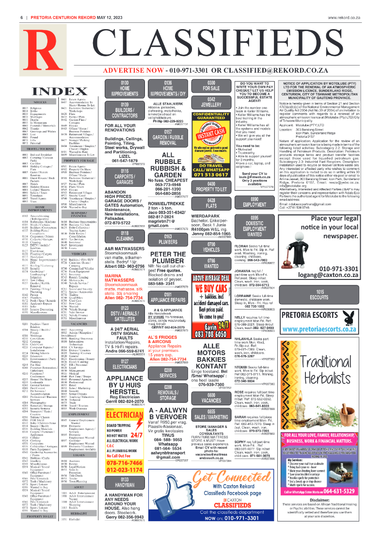 Rekord Centurion 12 May 2023 page 6