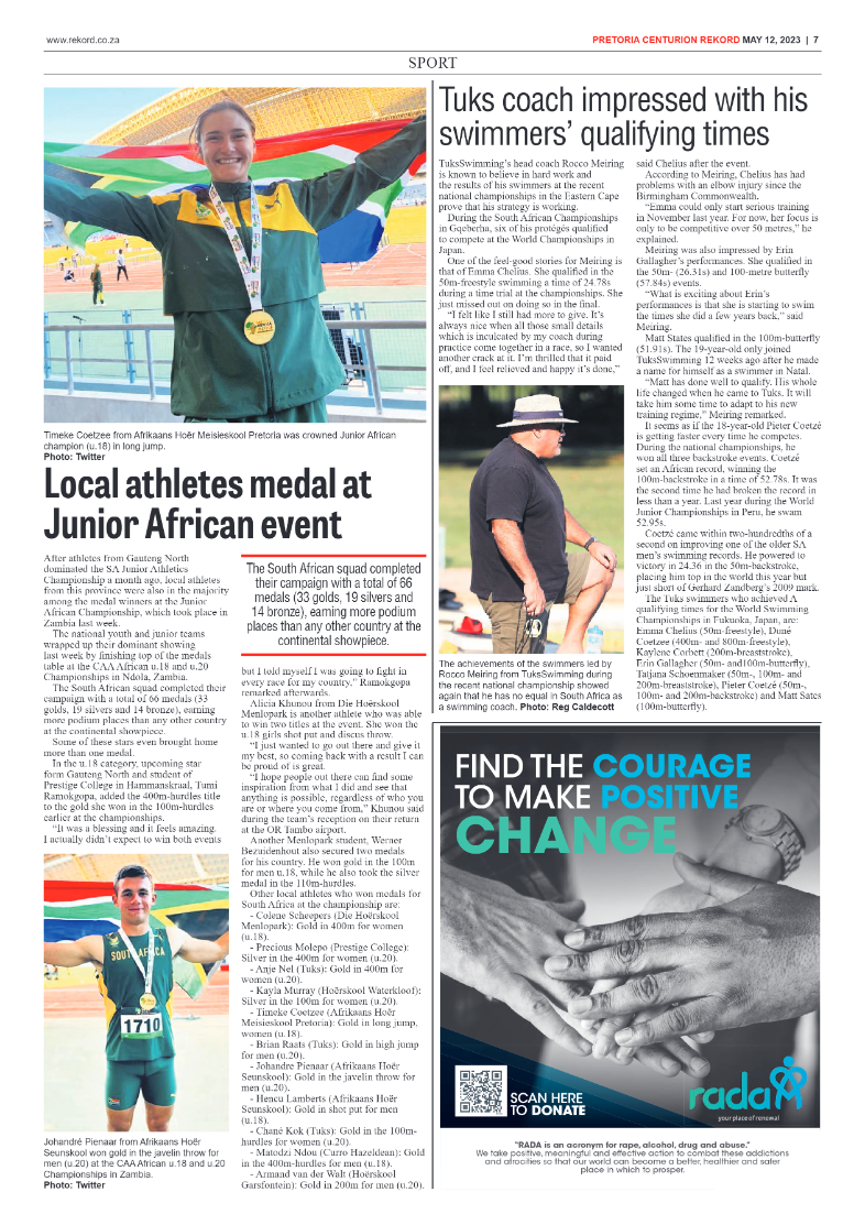Rekord Centurion 12 May 2023 page 7