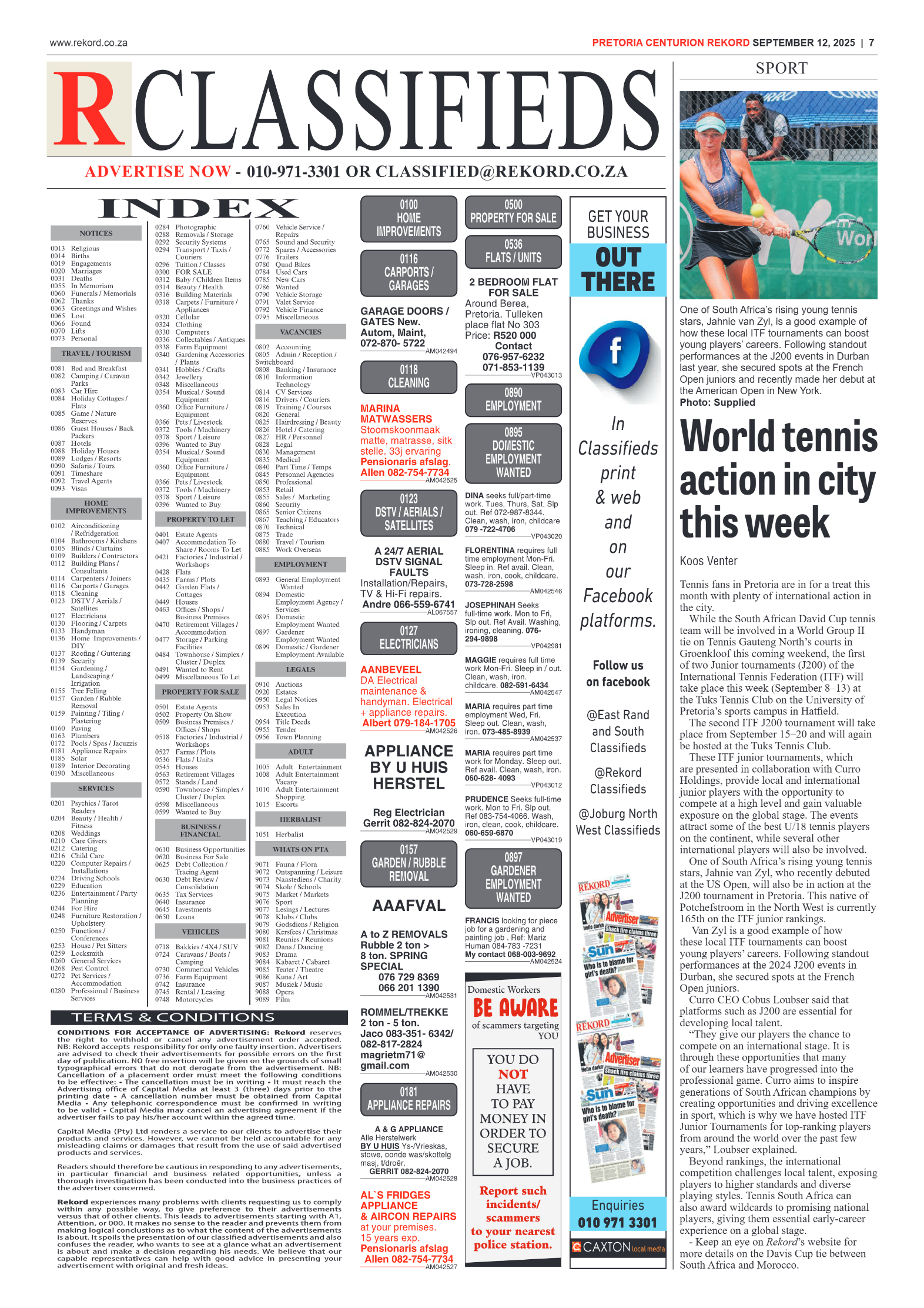 Rekord Centurion 12 September 2025 page 7