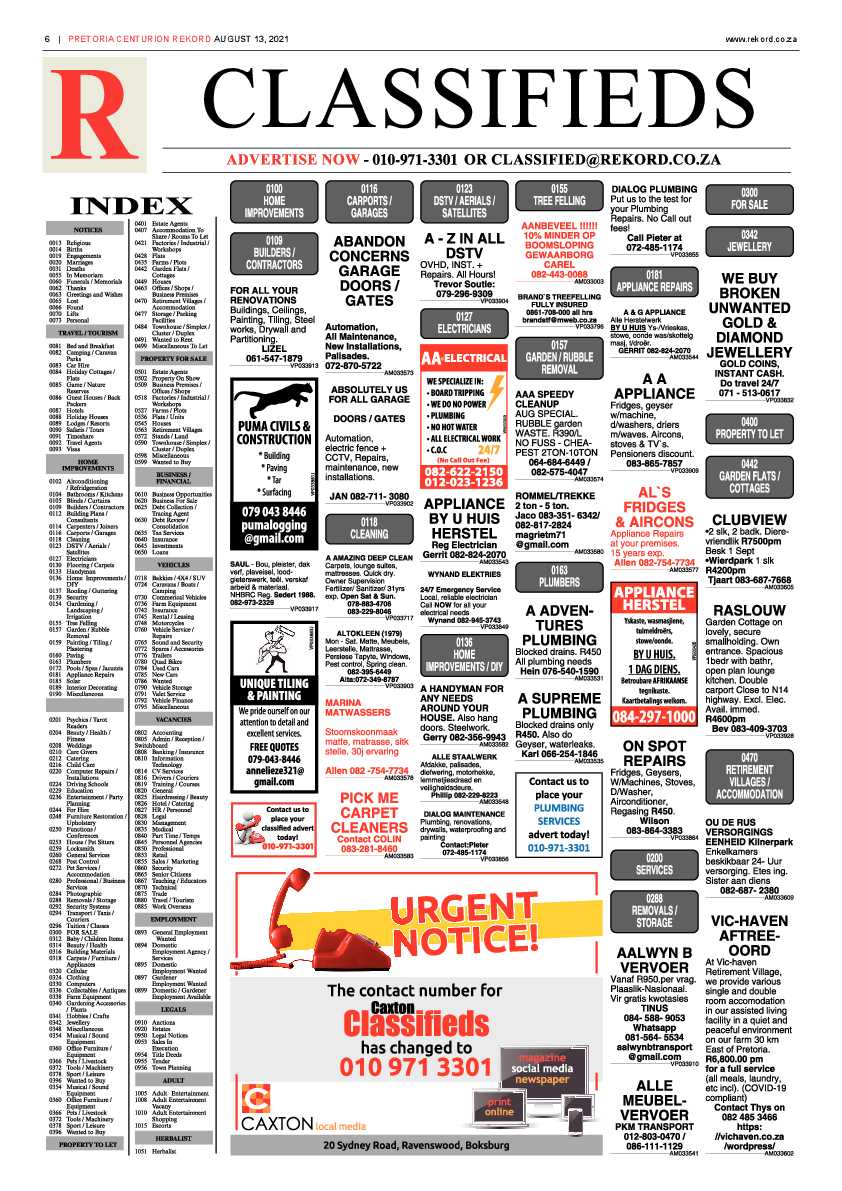 Rekord Centurion 13 August 2021 page 6