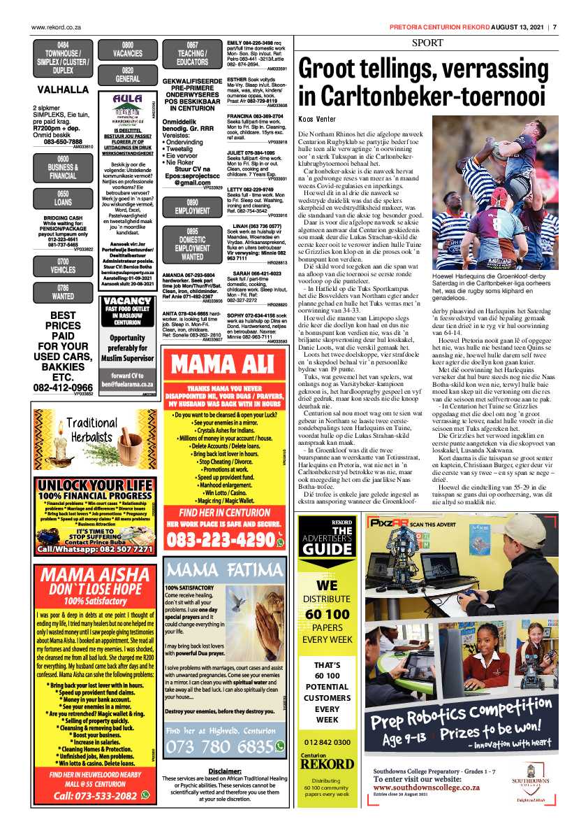 Rekord Centurion 13 August 2021 page 7