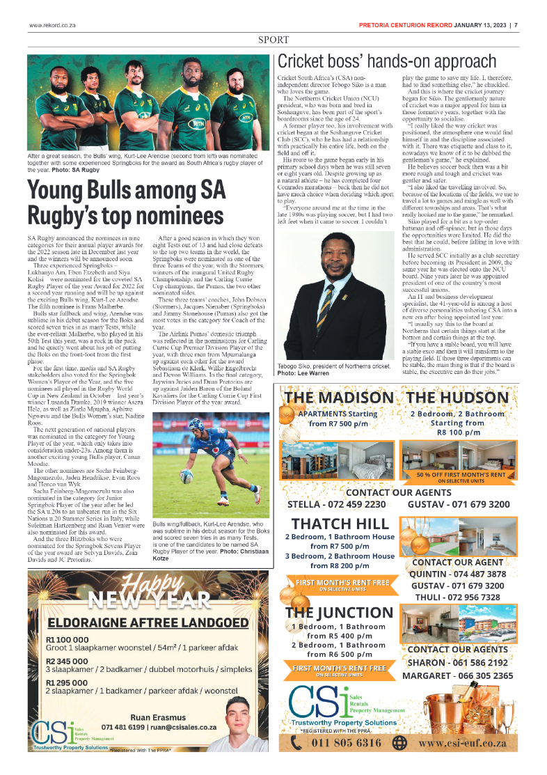 Rekord Centurion 13 January 2023 page 7