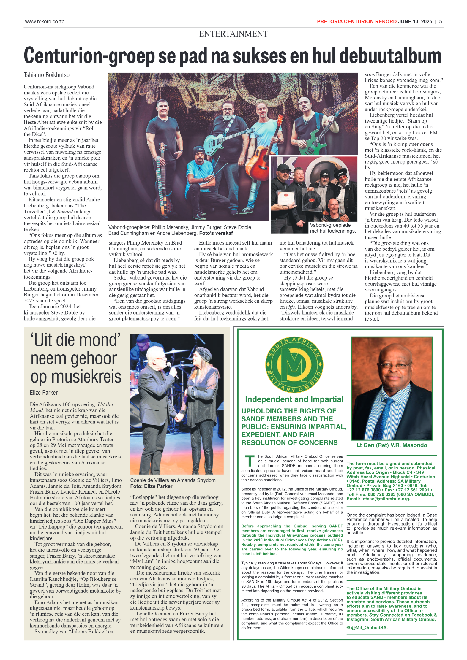 Rekord Centurion 13 June 2025 page 7