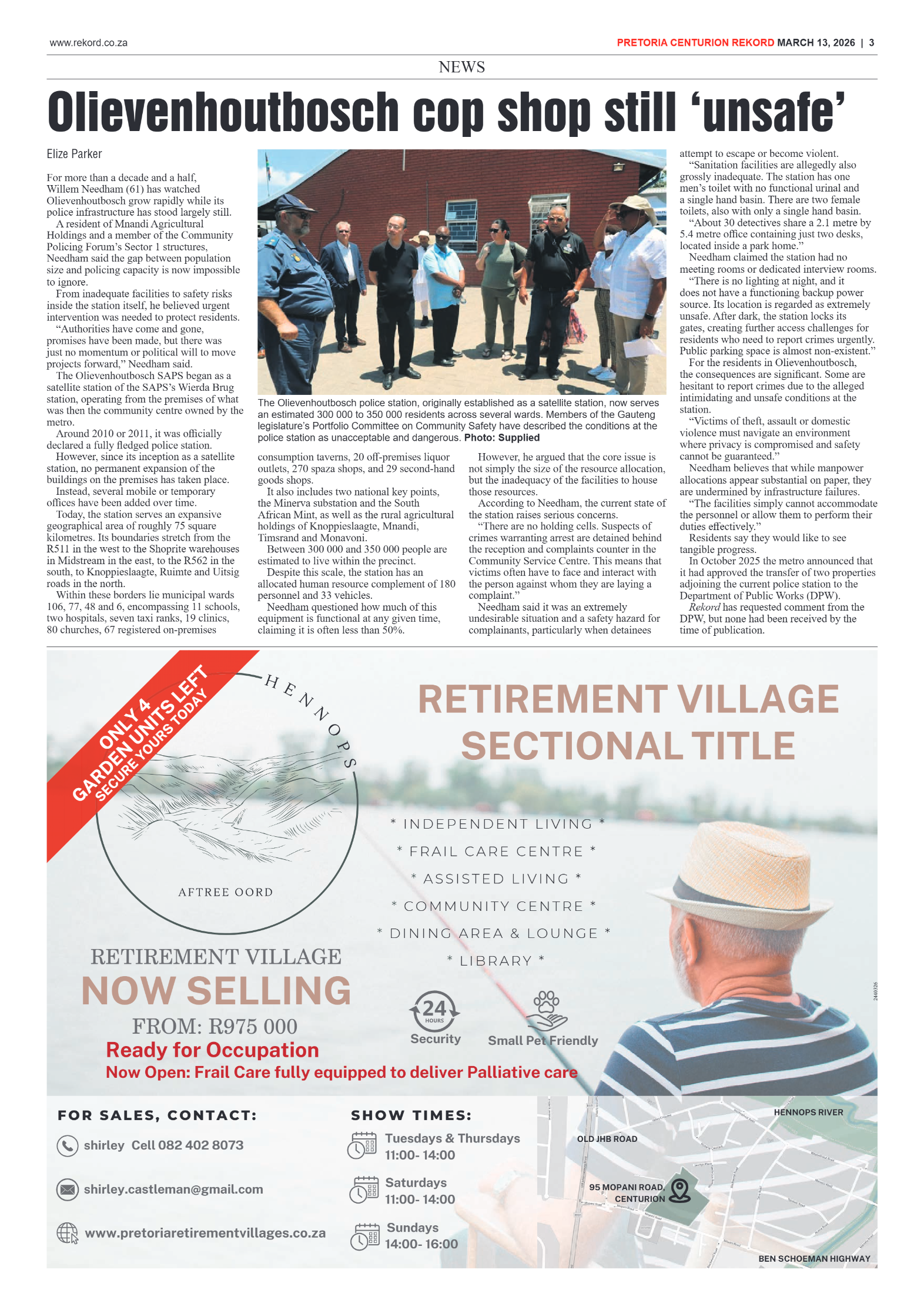 Rekord Centurion 13 March 2026 page 5