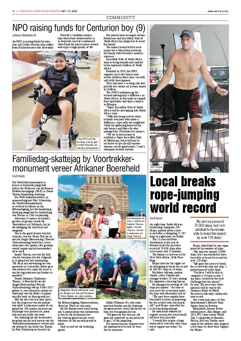 Rekord Centurion 13 May 2022 page 6