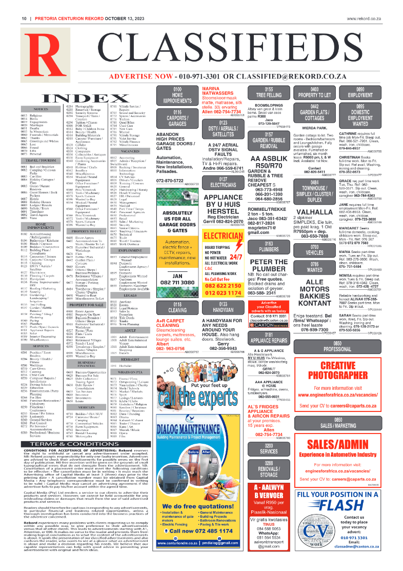 Rekord Centurion 13 October 2023 page 10