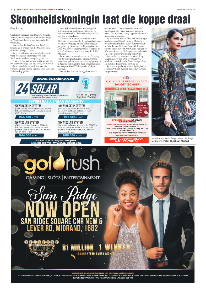 Rekord Centurion 13 October 2023 page 4