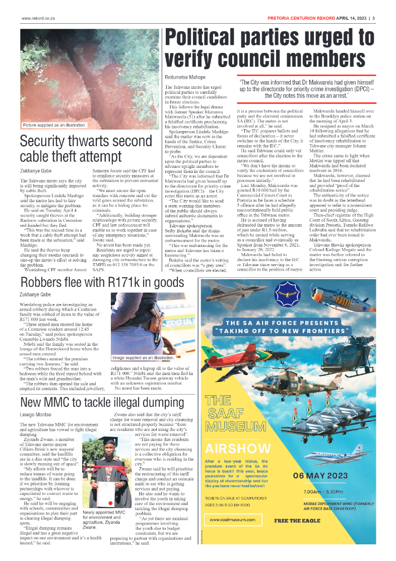 Rekord Centurion 14 April 2023 page 3